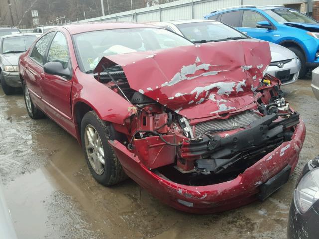 2B3HD46R42H267582 - 2002 DODGE INTREPID S RED photo 1