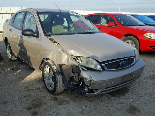 1FAFP34N87W177230 - 2007 FORD FOCUS ZX4 GOLD photo 1