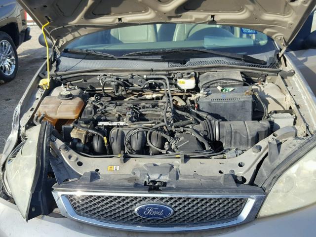 1FAFP34N87W177230 - 2007 FORD FOCUS ZX4 GOLD photo 7