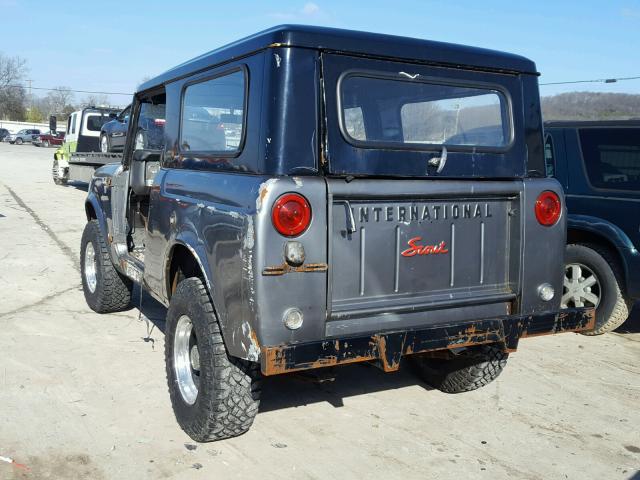 781927G255312 - 1967 INTERNATIONAL SCOUT TRVL GRAY photo 3