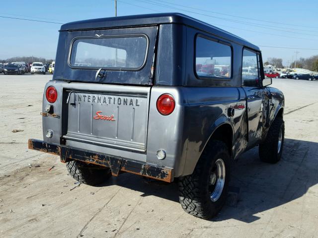 781927G255312 - 1967 INTERNATIONAL SCOUT TRVL GRAY photo 4