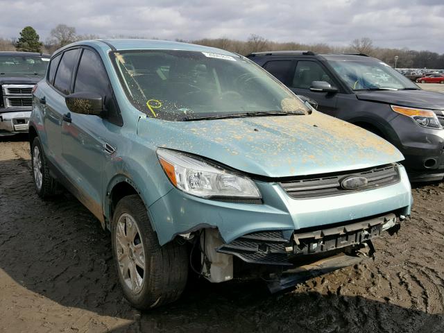 1FMCU0F70DUD53290 - 2013 FORD ESCAPE S BLUE photo 1