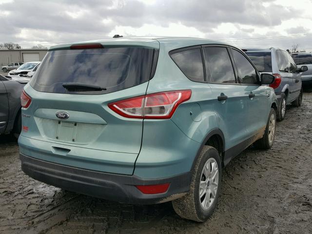 1FMCU0F70DUD53290 - 2013 FORD ESCAPE S BLUE photo 4