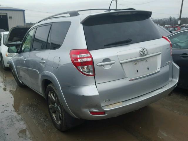 JTMRK4DV9B5099647 - 2011 TOYOTA RAV4 SPORT SILVER photo 3