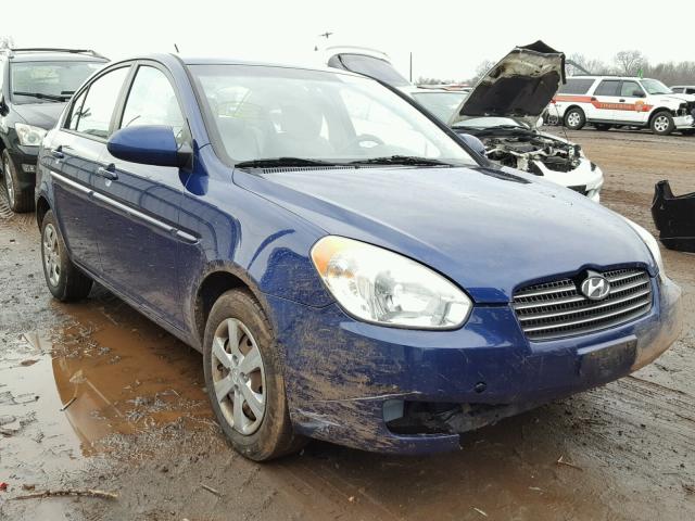 KMHCN46C89U341560 - 2009 HYUNDAI ACCENT GLS BLUE photo 1