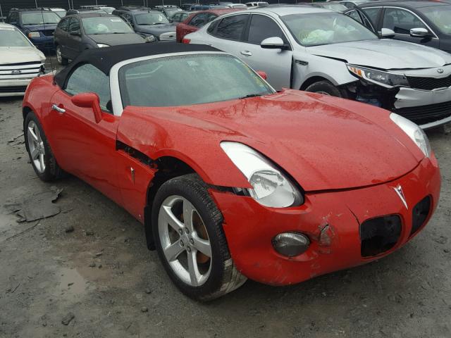 1G2MB33B76Y104428 - 2006 PONTIAC SOLSTICE RED photo 1