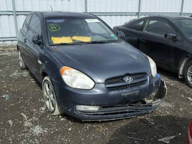 KMHCN35C38U093910 - 2008 HYUNDAI ACCENT BAS GRAY photo 1