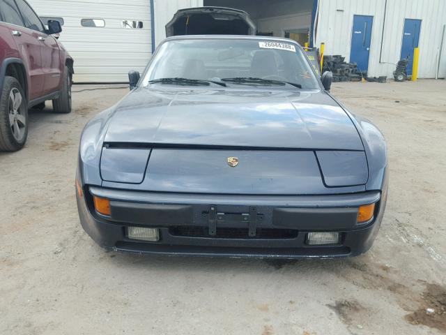 WP0AB0948HN477956 - 1987 PORSCHE 944 BLUE photo 10