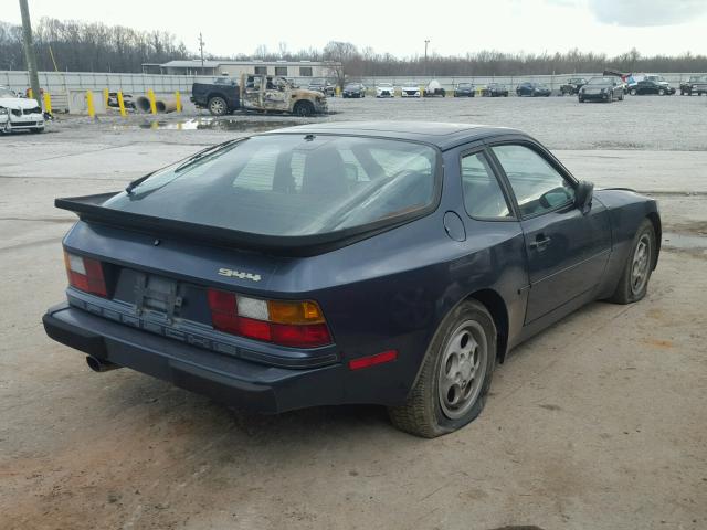 WP0AB0948HN477956 - 1987 PORSCHE 944 BLUE photo 4