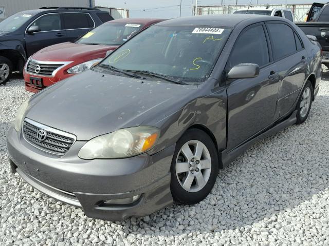 1NXBR32E26Z579255 - 2006 TOYOTA COROLLA CE SILVER photo 2