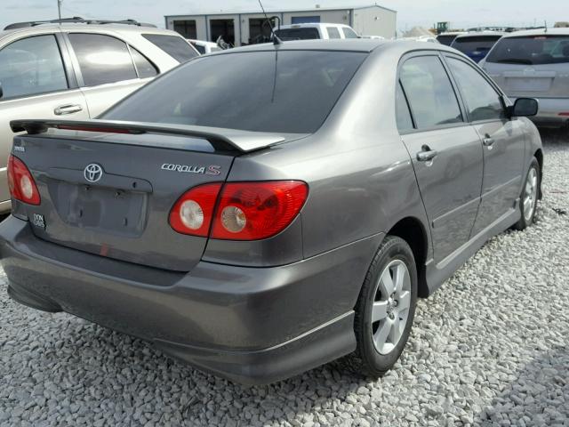 1NXBR32E26Z579255 - 2006 TOYOTA COROLLA CE SILVER photo 4