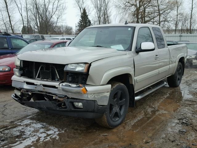 1GCEK19B37Z153567 - 2007 CHEVROLET SILVERADO SILVER photo 2