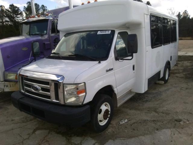 1FDFE4FS7ADA62495 - 2010 FORD ECONOLINE WHITE photo 2