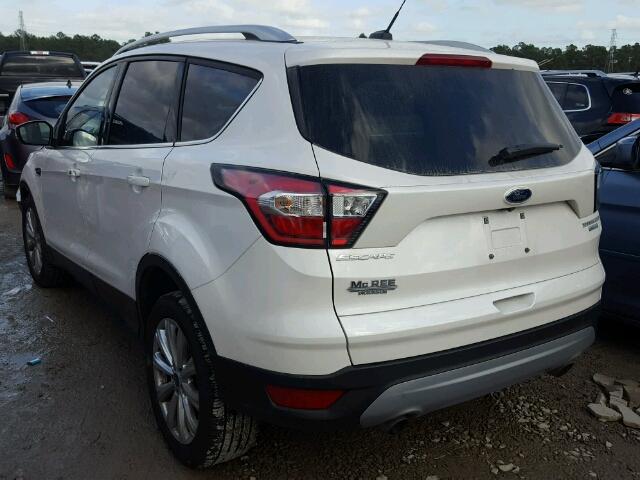 1FMCU0J97HUD04554 - 2017 FORD ESCAPE TIT WHITE photo 3