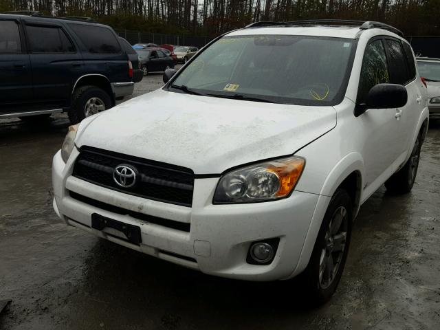 JTMZF32V49D005742 - 2009 TOYOTA RAV4 SPORT WHITE photo 2