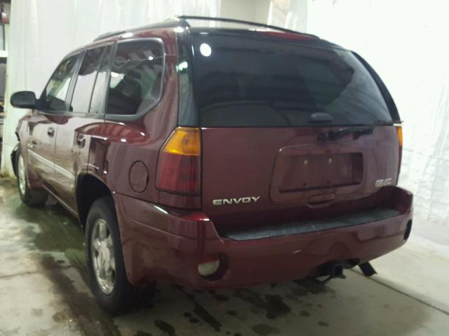 1GKDT13S462194416 - 2006 GMC ENVOY RED photo 3