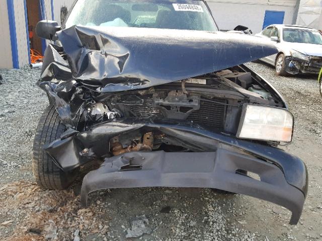 1GKCS18W7YK293874 - 2000 GMC JIMMY Սև լուսանկար 9