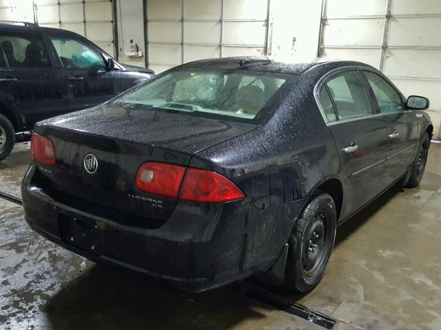 1G4HP57238U170226 - 2008 BUICK LUCERNE CX BLACK photo 4