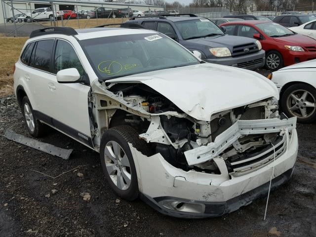 4S4BRBKC2B3415125 - 2011 SUBARU OUTBACK 2. WHITE photo 1