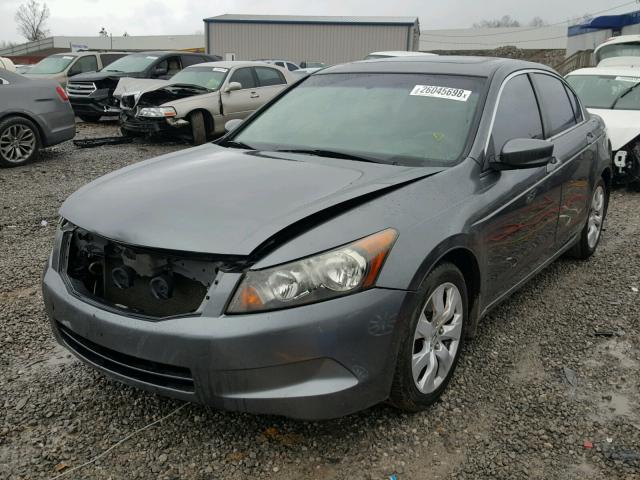 JHMCP26758C006748 - 2008 HONDA ACCORD EX GRAY photo 2