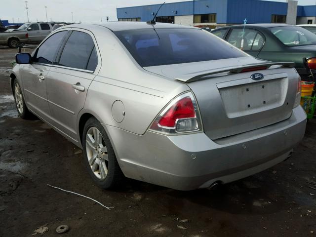 3FAHP08128R103711 - 2008 FORD FUSION SEL TAN photo 3