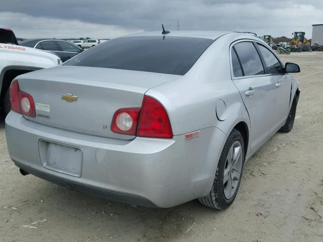 1G1ZH57B19F147192 - 2009 CHEVROLET MALIBU 1LT 银色 照片 4
