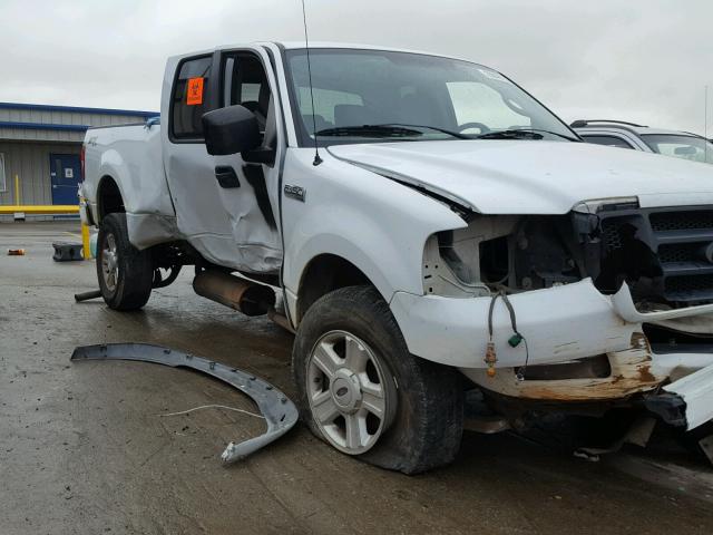 1FTRX14W65NB66167 - 2005 FORD F150 WHITE photo 9