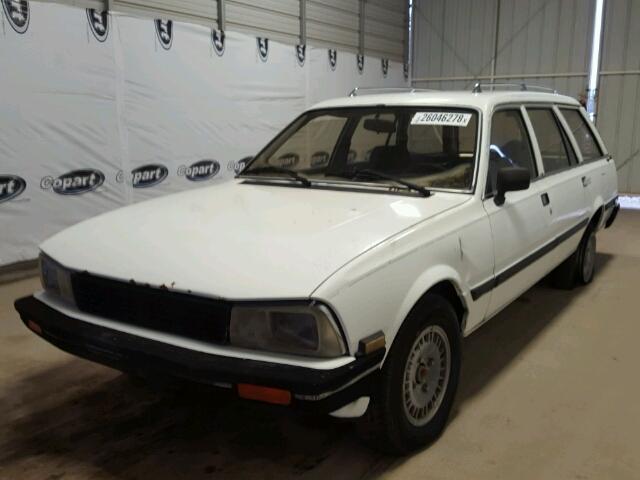 VF3BD41B7FS388769 - 1985 PEUGEOT 505 S WHITE photo 2