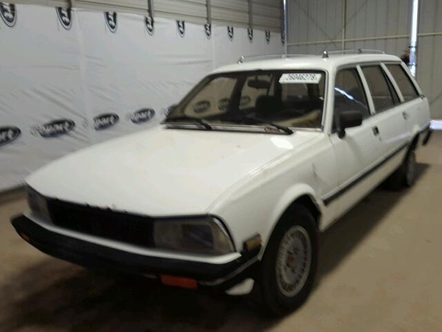 VF3BD41B7FS388769 - 1985 PEUGEOT 505 S WHITE photo 9