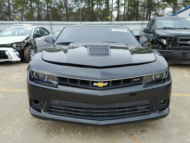 2G1FK1EJ9F9205285 - 2015 CHEVROLET CAMARO 2SS BLACK photo 9