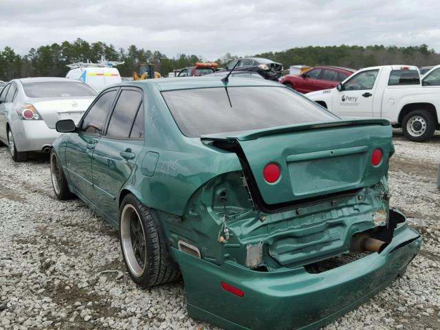 JTHBD192430069171 - 2003 LEXUS IS 300 GREEN photo 3