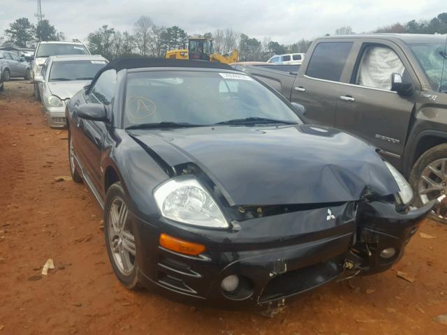 4A3AE55H83E175229 - 2003 MITSUBISHI ECLIPSE SP BLACK photo 1