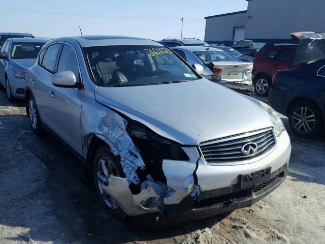 JNKAJ09F88M362671 - 2008 INFINITI EX35 BASE SILVER photo 1