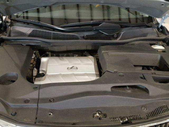 2T2BK1BA3AC025959 - 2010 LEXUS RX 350 SILVER photo 7