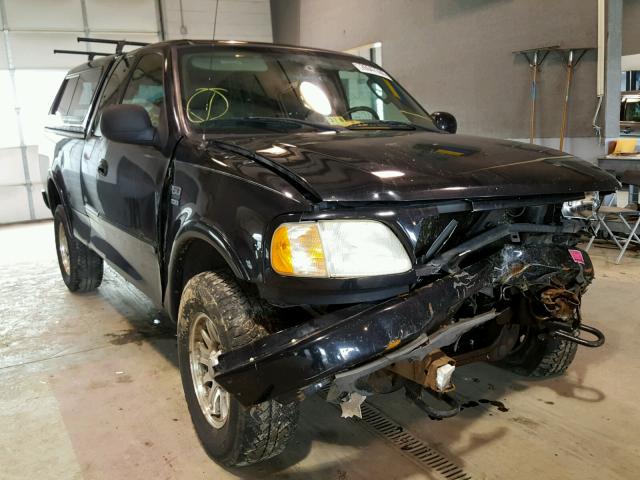 1FTRX18L03NB85018 - 2003 FORD F150 BLACK photo 1