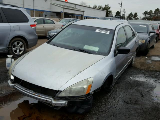 1HGCM56157A133776 - 2007 HONDA ACCORD VAL SILVER photo 2