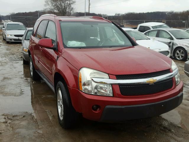 2CNDL73F466206404 - 2006 CHEVROLET EQUINOX LT RED photo 1