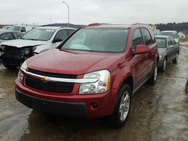 2CNDL73F466206404 - 2006 CHEVROLET EQUINOX LT RED photo 2