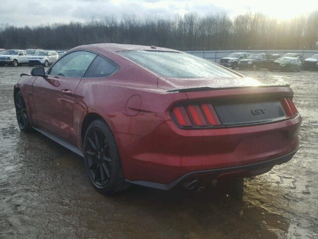 1FA6P8CF1G5256008 - 2016 FORD MUSTANG GT RED photo 3