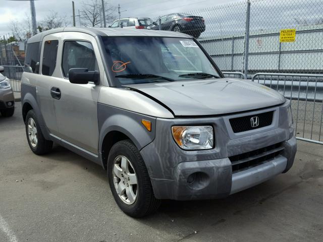 5J6YH27543L044458 - 2003 HONDA ELEMENT EX GRAY photo 1