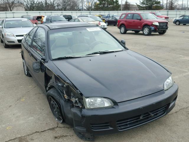 1HGEJ1255PL019316 - 1993 HONDA CIVIC EX შავი ფოტო 1