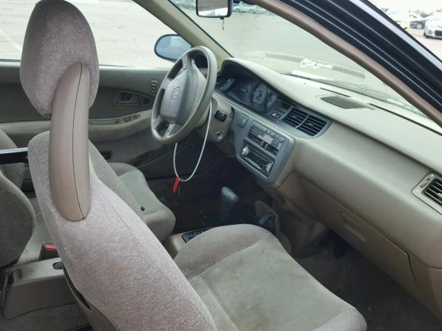 1HGEJ1255PL019316 - 1993 HONDA CIVIC EX შავი ფოტო 5
