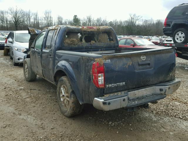 1N6AD0ER4GN786136 - 2016 NISSAN FRONTIER S BLUE photo 3