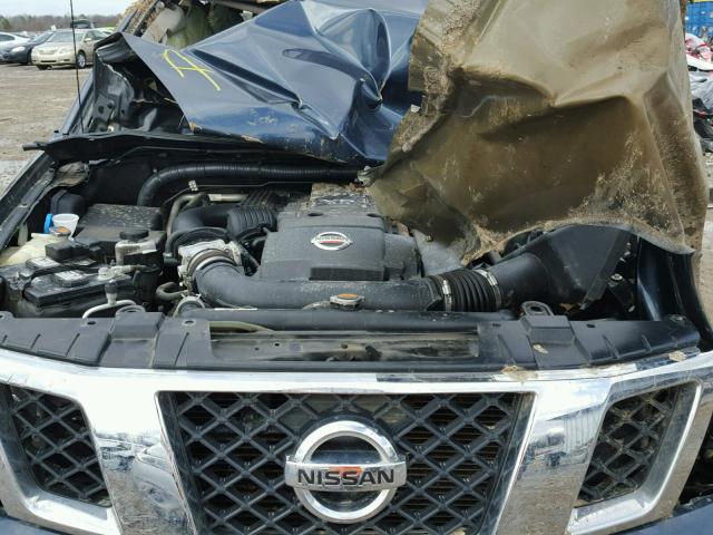 1N6AD0ER4GN786136 - 2016 NISSAN FRONTIER S BLUE photo 7