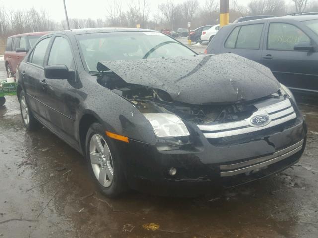 3FAHP07Z77R242139 - 2007 FORD FUSION SE BLACK photo 1