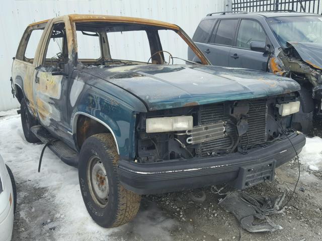 3GNEK18R1TG117506 - 1996 CHEVROLET TAHOE K150 BURN photo 1