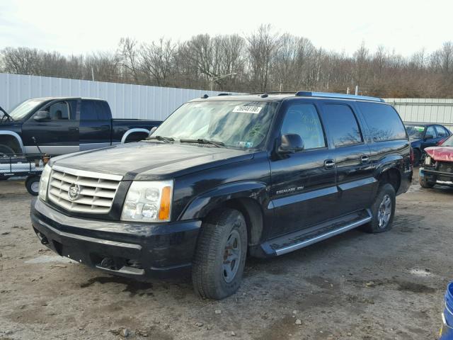 3GYFK66N24G124423 - 2004 CADILLAC ESCALADE E BLACK photo 2