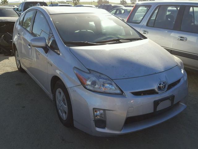 JTDKN3DU8A1309476 - 2010 TOYOTA PRIUS SILVER photo 1