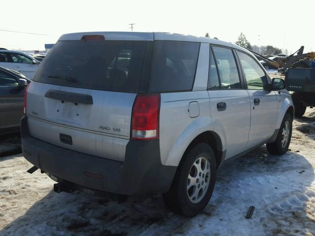 5GZCZ63B63S882897 - 2003 SATURN VUE SILVER photo 4