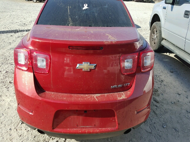 1G11H5SA0DF175294 - 2013 CHEVROLET MALIBU LTZ 红色 照片 10